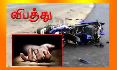 பைக் விபத்தில் விவசாயி பலி