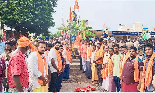 விநாயகர் சிலைகள் ஊர்வலம்