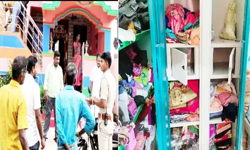 தொழிலாளி வீட்டில் 11 பவுன் நகை கொள்ளை