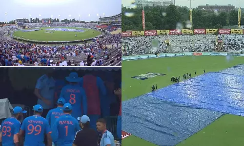 இந்தியா- ஆஸ்திரேலியா முதல் ஒருநாள் போட்டி: மழையால் ஆட்டம் பாதிப்பு