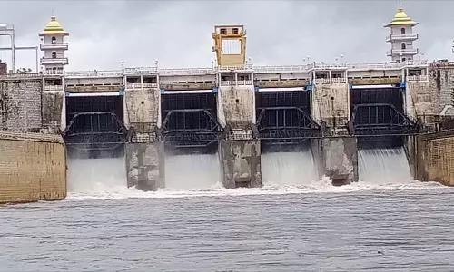 கர்நாடக அணைகளில் இருந்து காவிரி ஆற்றில் வினாடிக்கு 5 ஆயிரத்து 473 கனஅடி தண்ணீர் திறப்பு