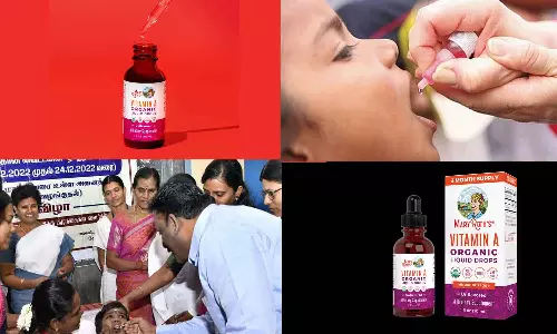 குழந்தைகளுக்கு வைட்டமின் ஏ திரவம் பொதுமக்கள் பயன்படுத்தி கொள்ள  அறிவுறுத்தல்