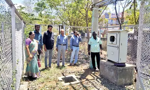 தடையின்றி மின்சாரம் வழங்குவது குறித்து நெல்லை அரசு மருத்துவக்கல்லூரி மருத்துவமனையில் மின்வாரியத்தினர் ஆய்வு