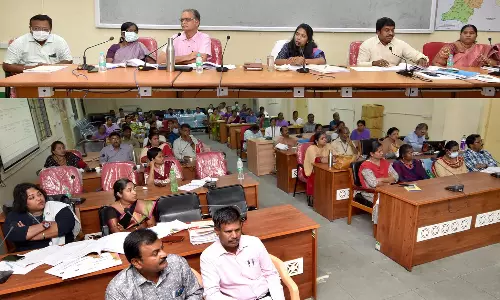 டெங்கு தடுப்பு நடவடிக்கை குறித்த ஆய்வுக் கூட்டம்