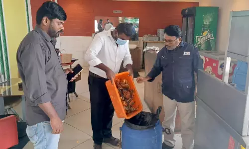 81 துரித உணவகங்களில்  அதிகாரிகள் ஆய்வு