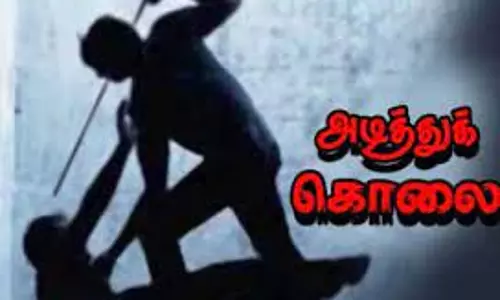 வட மாநில வாலிபர் இரும்பு கம்பியால் அடித்து கொலை