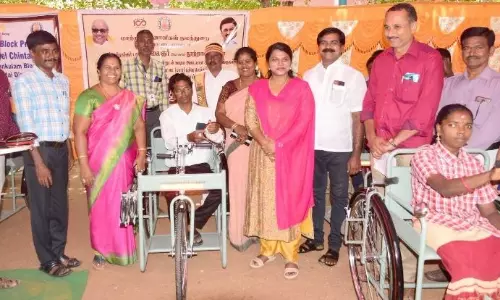 மாற்று திறனாளிகளுக்கான சிறப்பு மருத்துவ முகாம்