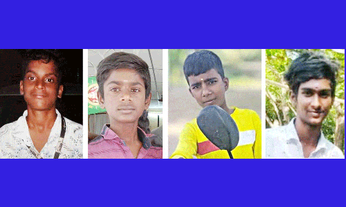 மாயமான 4 சிறுவர்களை கண்டுபிடிக்க போலீசார் தீவிரம்