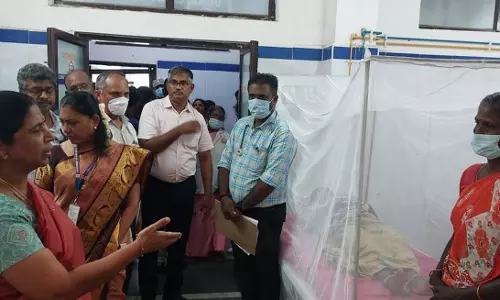 ெடங்கு காய்ச்சலால் 5 பேர் பாதிப்பு : கலெக்டர் ஆய்வு