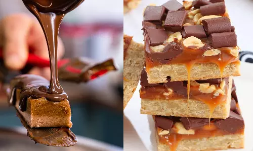 கேரமல் சாக்லேட் பார்