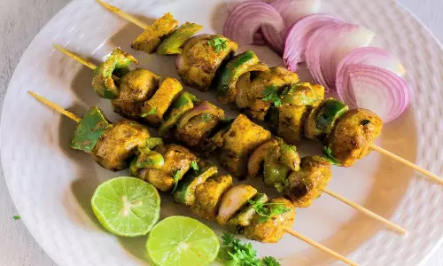 ரெஸ்டாரண்ட் ஸ்டைலில் காளான் டிக்கா