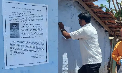 சென்னை போலீஸ் நிலையத்தில் வெடிகுண்டு வைத்த வழக்கு: தேடப்படும் குற்றவாளி கோர்ட்டில் ஆஜராக சி.பி.சி.ஐ.டி நோட்டீஸ்