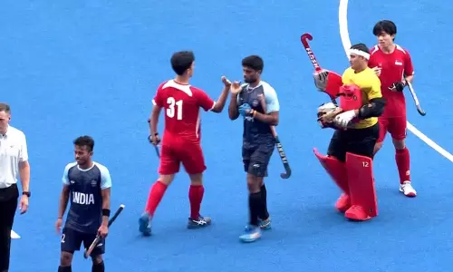 ஆசிய விளையாட்டு போட்டி 2023 - ஆண்கள் ஹாக்கியில் இந்தியா 16 -1 என அபார வெற்றி