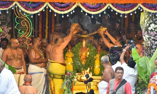 திருப்பதி ஏழுமலையான் கோவிலில் வருடாந்திர பிரமோற்சவ விழா நிறைவு