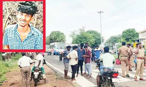 தலைமுடி, தாடி வளர்த்ததை ஆசிரியர் கண்டித்ததால் பிளஸ்-2 மாணவன் தற்கொலை