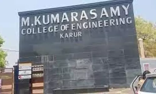 கரூர் எம்.குமாரசாமி பொறியியல் கல்லூரியில் முதலாமாண்டு மாணவர்களுக்கு அறிமுக வகுப்பு