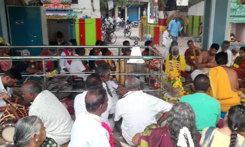 கண்ணமங்கலம் சிவசக்தி வள்ளி முத்துமாரி கோவிலில் கணபதி ஹோமம்