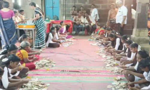 கன்னியாகுமரி பகவதி அம்மன் கோவிலில் உண்டியல் மூலம் ரூ.6½ லட்சம் வசூல்