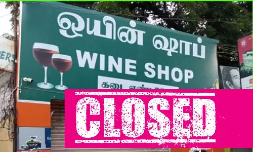 சென்னையில் டாஸ்மாக் கடைகள் 3 நாட்களுக்கு மூடல்