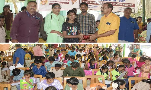 உலக சுற்றுலாத்தினத்தை முன்னிட்டு தோரணமலை கோவிலில் மாணவர்களுக்கு போட்டிகள்