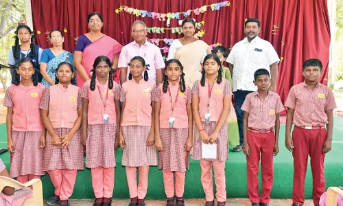 திருச்செந்தூர் காஞ்சி பள்ளியில் சுற்றுச்சூழல் மன்ற தொடக்க விழா