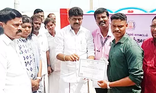 அரியமான் கடற்கரையில் தூய்மை பணி