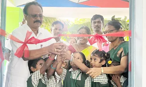 பள்ளி கூடுதல் கட்டிடம் திறப்பு