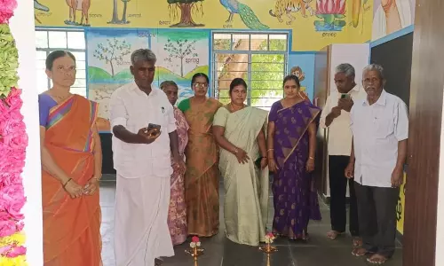 புதிய பள்ளி கட்டிடம் திறப்பு விழா