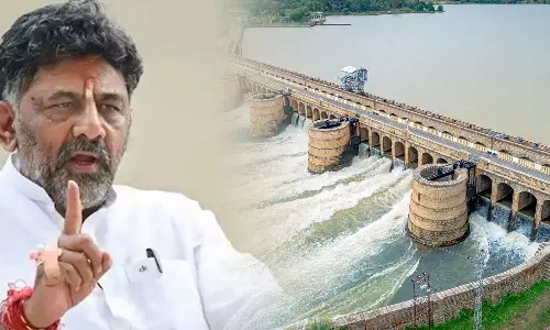 கே.ஆர்.எஸ். அணையில் இருந்து தமிழகத்திற்கு இனி தண்ணீர் திறக்க மாட்டோம்-  டி.கே.சிவக்குமாா்