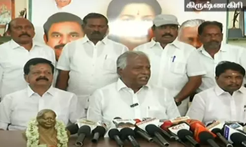 இனி ஒருபோதும் பா.ஜ.க. உடன் கூட்டணி கிடையாது: கே.பி.முனுசாமி பேட்டி