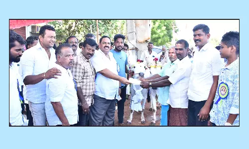 புனித மைக்கேல் கல்லூரி நிறுவனர் நினைவு நாள்:  மாட்டு வண்டி பந்தயம்