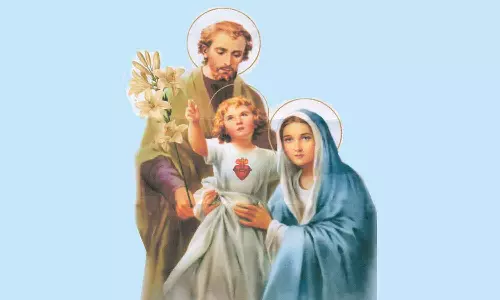 நாகர்கோவில் அருகே மேலராமன்புதூர் பரிசுத்த திருக்குடும்ப ஆலயத்தில் சமபந்தி விருந்து