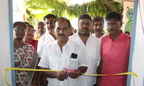 மங்கலம் ஊராட்சி அக்ரஹாரப்புத்தூர் பகுதியில் புதிய வகுப்பறைகள் கட்டிடம் திறப்பு விழா