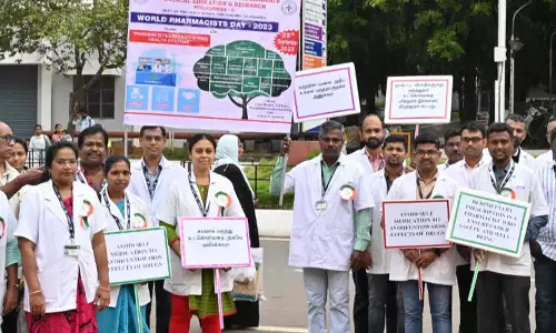 ஜிப்மரில் விழிப்புணர்வு பேரணி