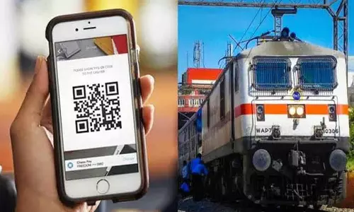 க்யூ ஆர்  கோடு  மூலம் ரெயில்  டிக்கெட் எடுக்கும் வசதி அறிமுகம்