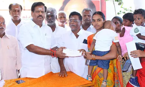 ஏம்பலம் தொகுதியில் நலத்திட்ட உதவிகள்