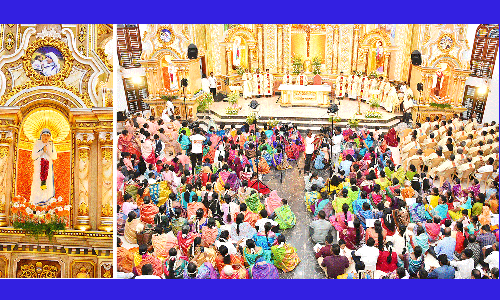 சிவகங்கையில் புனித அன்னை தெரசா ஆலயம் திறப்பு