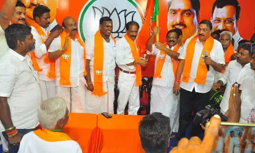 புதுவை பா. ஜனதா தலைவராக செல்வகணபதி எம்.பி. பதவி ஏற்பு