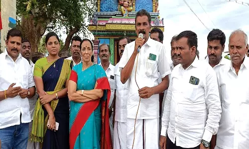 தி.மு.க. மாநில சுற்றுச்சூழல் அணி சார்பில் 2,500 பனை விதைகள் நடும் நிகழ்ச்சி