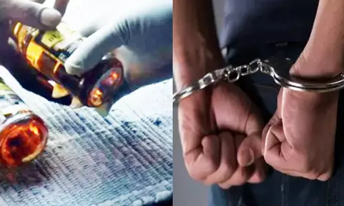 பெட்டிக்கடையில் மது விற்றவர் கைது