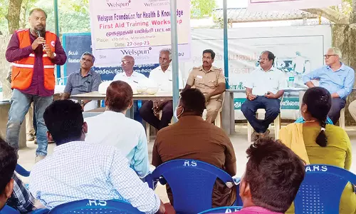 முதலுதவி செயல்விளக்க முகாம்