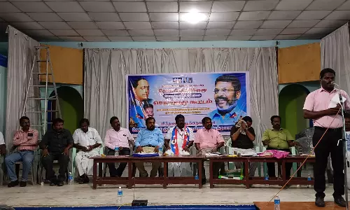 அகரம்சீகூர் அருகேவிடுதலை சிறுத்தைகள் கட்சியின் தேர்தல் பணிக்குழுக்களின்  செயற்குழு கூட்டம்