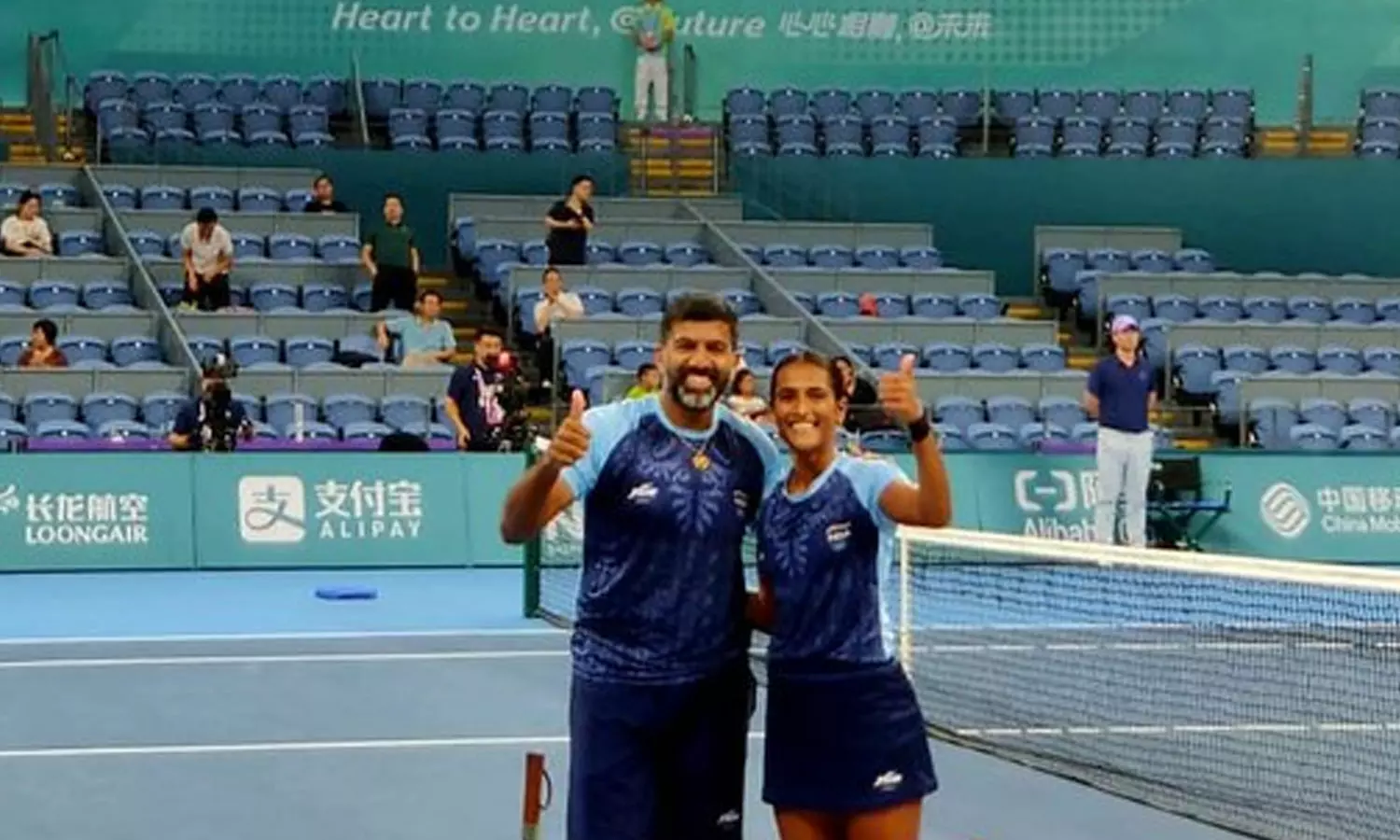 டென்னிஸ் : கலப்பு இரட்டையர் இறுதி போட்டியில்... ... ஆசிய விளையாட்டு போட்டி: கபடி, கிரிக்கெட்டில் தங்கம் வென்று இந்தியா அசத்தல்- பதக்கம் 107ஆனது! லைவ் அப்டேட்ஸ் டென்னிஸ் : கலப்பு இரட்டையர் இறுதி போட்டியில்... ... ஆசிய விளையாட்டு போட்டி: கபடி, கிரிக்கெட்டில் தங்கம் வென்று இந்தியா அசத்தல்- பதக்கம் 107ஆனது! லைவ் அப்டேட்ஸ்