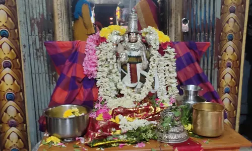 புரட்டாசி 2-வது சனிக்கிழமையையொட்டி பாண்டமங்கலம் பிரசன்ன வெங்கட்ரமணசாமி கோவிலில் சிறப்பு வழிபாடு