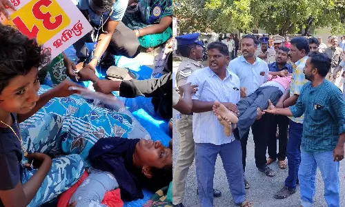 நுங்கம்பாக்கம் டி.பி.ஐ. வளாகத்தில் 6-வது நாளாக ஆசிரியர்கள் உண்ணாவிரதம் நீடிப்பு