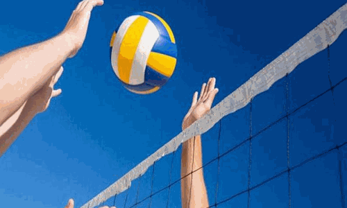 கைப்பந்து போட்டிக்கு வீரர்கள் தேர்வு