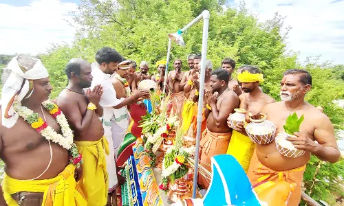 பகவதி அம்மன், கோட்டை கருப்பசாமி கோவில் கும்பாபிஷேகம்