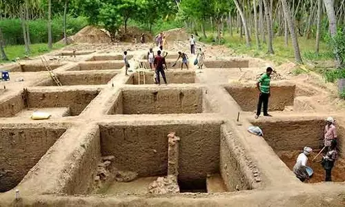 கீழடி 9-ம் கட்ட அகழாய்வு பணிகள் இன்றுடன் நிறைவு