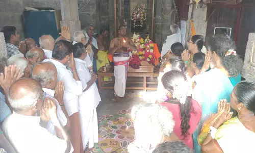 விக்கிரவாண்டி வரதராஜ பெருமாளுக்கு சிறப்பு திருமஞ்சனம்