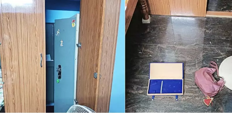 நூதன முறையில் நகை- பணம் கொள்ளை நூதன முறையில் நகை- பணம் கொள்ளை